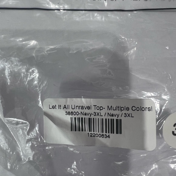 Heimish U.S.A let it all unravel top new 3XL - Picture 10 of 11
